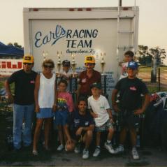 Another great family weekend. (Nicky in the white T-shirt.) - Photo: Hayden Family Collection