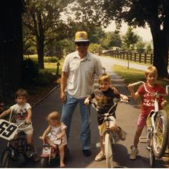 (From left) Roger, Kathleen, Earl, Nicky, and Tommy. - Photo: Hayden Family Collection