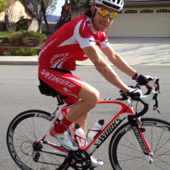 Getting some miles in the legs in SoCal - Photo: Nicky Hayden