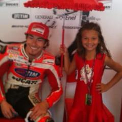 Indy umbrella girl! - Photo: Nicky Hayden