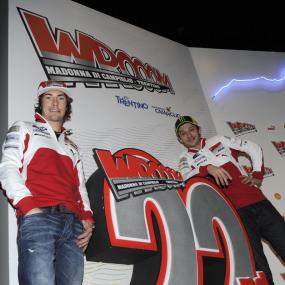 Nicky and Valentino. - Photo: Courtesy Ducati