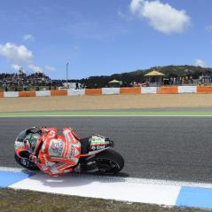 Due to the technical issue, Nicky was forced to just try to make it to the finish. He eventually finished eleventh. - Photo: Ducati